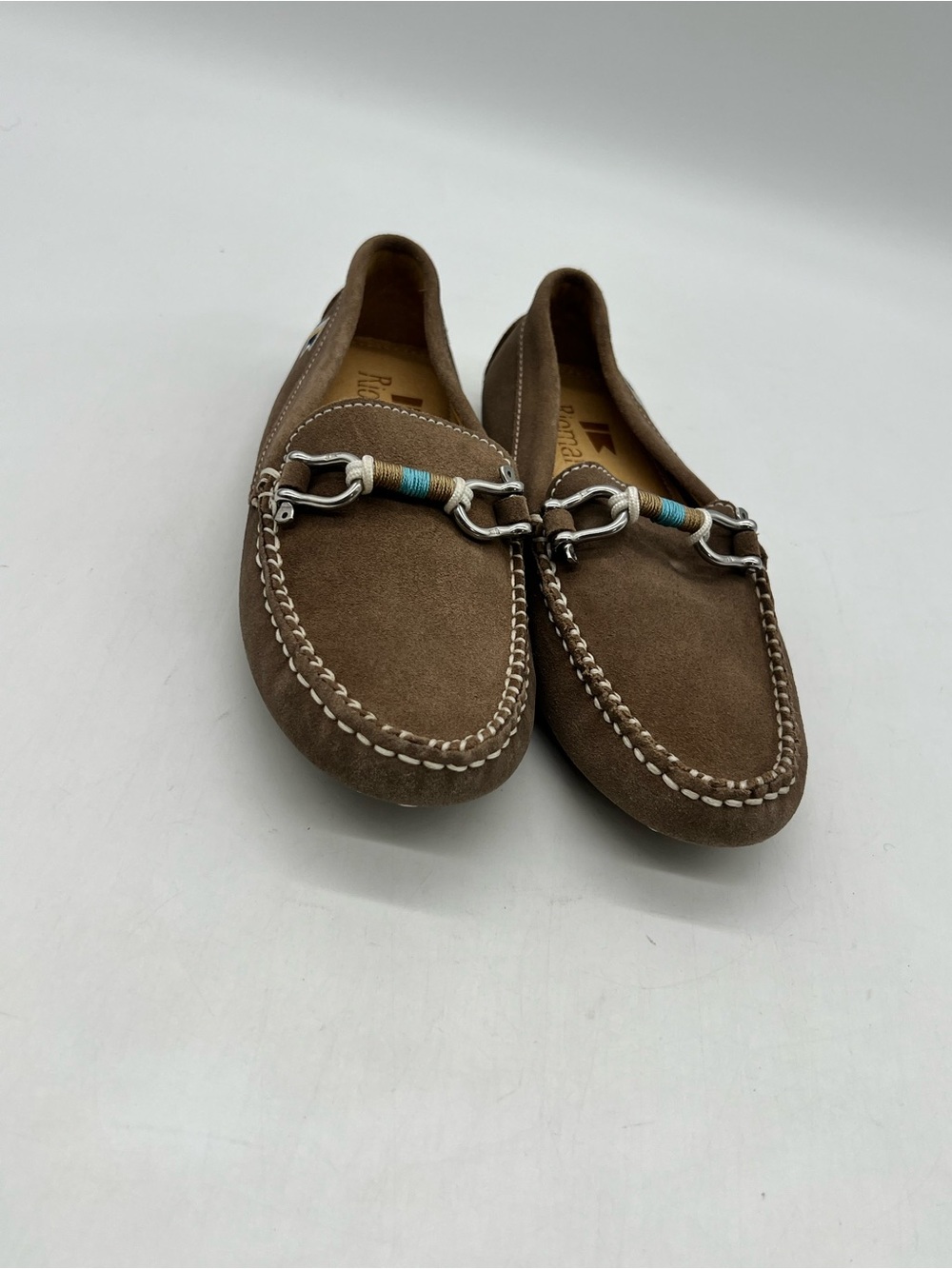 Riomar Waterman Halyard Women 5.5 Sz US 6.5 Deck Driver Waterproof Leather Shoes